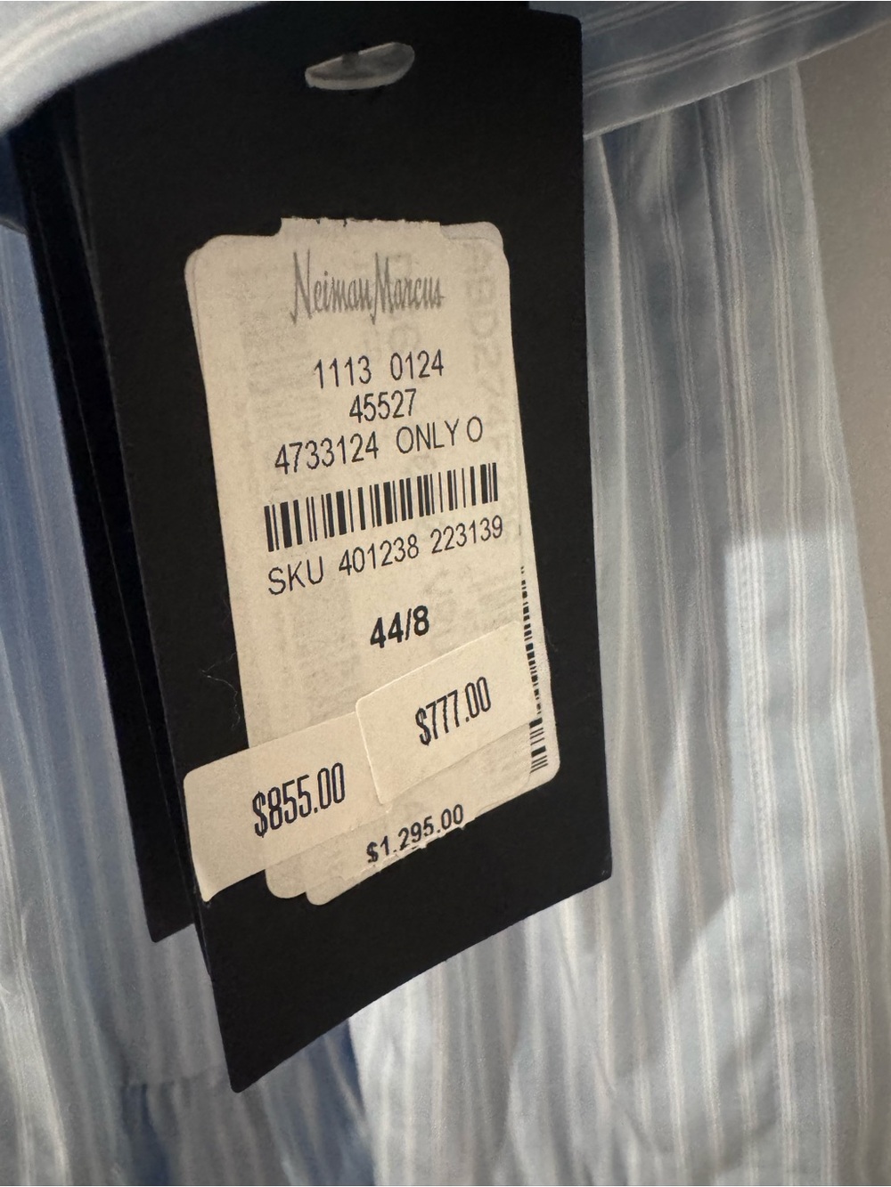 Fabiana Filippi stripe cotton shirt dress size 8 - Picture 3 of 4